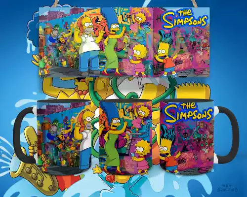 vectores plantilas LOS SIMPSON,CARICATURA,SERIE,